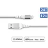 Image de Câble Force Case FPLIAMFI1M2RW Blanc 1 m Pièce Unité Plastique