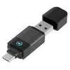 Image de Adaptateur voiture Force Play 2 en 1 CarPlay Android Auto USB-A USB-C