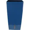 Image de Jardinière carrée Riviera Eva New 52x52 cm 31 L bleu polypropylène