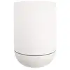 Image de Macetier Rond Blanc Effet Granit 40 cm Double Paroi 28 L