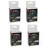Image de Cartouche d'encre UPrint BJ521LCP4 Multipack 4 compatibles Brother LC521 14 ml