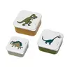 Image de Set de boîtes à déjeuner Les Dinosaures Petit Jour (3x4) (x3) TU