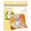 Image de Carnet de 24 feuilles à colorier Animaux de la ferme Avenue Mandarine Graffy Easy TU
