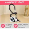 Image de Aspirateur sans Sac Oceanic VC10WBAX2 700W 3L Filtre HEPA Lavable