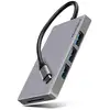 Image de Concentrateur USB-C vers USB-C/HDMI/USB 3.0/SD/MicroSD Akashi ALTHUB7IN1TC