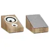 Image de Enceintes Triangle 2 voies filaires 80W finition chêne pour installation polyvalente
