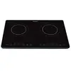 Image de Plaque à induction Brandt TI2SLIM1 2 zones 60 cm contrôle tactile noir