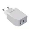 Image de Chargeur de charge rapide USB Muvit 18W +1 USB-C 20W Blanc