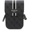 Image de Bandoulière universelle Guess pour téléphone avec sangle et porte-cartes noir