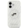 Image de Funda pour mobile Karl Lagerfeld IML MagSafe Gris Logo Brillant pour iPhone 17