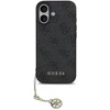 Image de Coque pour mobile Guess 4G Logo Noir avec Charm Doré pour iPhone 17