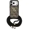 Image de Funda pour mobile Guess PU Marron Logo 4G avec cordon pour iPhone 17 Pro