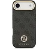 Image de Funda Guess Polipiel Noire Logo Strass Correa pour iPhone Air