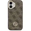 Image de Coque pour mobile Guess Polipiel Marron Strass avec Large Sangle pour iPhone 17