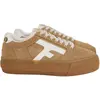 Image de Baskets plateforme en daim femme Faguo Walnut 39