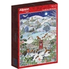 Image de Puzzle de 500 pièces Alipson Puzzle Village Sous La Neige 33,5x23,2x4,6 cm