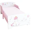 Image de Lit sommier lattes enfant Fun House Licorne 140x70 cm