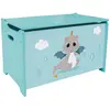 Image de Coffre à jouets en bois enfant Fun House Leon Le Dragon 36x40x58 cm