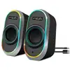 Image de Enceintes Bluetooth filaires/sans fil Spirit of Gamer FANATIC 500 DARK 3 W RMS rétroéclairées