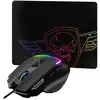 Image de Souris Spirit of Gamer S-PM3RGB Filaire 7200 DPI Noir RGB 8 Boutons avec Tapis