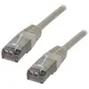 Image de Cable réseau MCL RJ45 Cat5E 10 m Gris blindé F/UTP