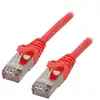 Image de Cable réseau MCL RJ45 Cat6 1 m Rouge F/UTP