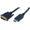 Image de Câble adaptateur DisplayPort vers DVI-D MCL MC393-2M 2 m