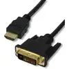 Image de Cable HDMI à DVI-D MCL 2 m Macho à Macho Noir