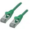 Image de Cable réseau RJ45 Cat6 10 m vert MCL F/UTP (FTP)
