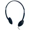 Image de Auriculares MCL CSQ-HEAD/N avec câble 3,5 mm pour musique, noirs