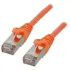 Image de Cable réseau MCL FCC6BM-0.5M/O Cat6 F/UTP 0,5 m Orange