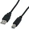 Image de Cable USB 2.0 A/B MCL 2 m Noir Macho/Macho