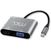 Image de Base pour portable MCL MD1B99AU3CHVUDP USB 3.2 Type-C 60W Plata 4K