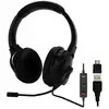 Image de Casque MCL MK1A99AZZZCSQMUSB filaire USB-A/USB-C pour bureau et usage quotidien noir