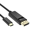 Image de Câble Adaptateur USB-C vers DisplayPort DLH DY-TU4148B 1,8 m 4K 60Hz