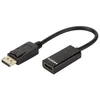 Image de Adaptateur Displayport Macho a HDMI Hembra DLH DY-TU4664B 0,23 m Noir