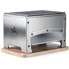 Image de Barbecue Louis Tellier BRASI-F inox plancha extérieure 60x32 cm