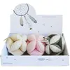 Image de Attrape-rêves balles sensoirelles avec hochet Doudou & compagnie (x6) 15 cm