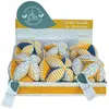 Image de Jeux d'éveil balles sensorielles avec hochet Doudou & compagnie Pollen l'Abeille BIO (x6) 15 cm
