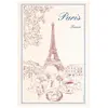 Image de Torchon - Paris Tour Eiffel Winkler 48x72 cm