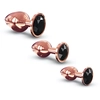 Image de Bijou intime Cuivre Diamond Plug Noir