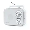 Image de Muse M-051 RW double radio blanche