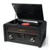 Image de Muse MT-115 W Micro chaîne CD avec platine vinyle Noir