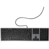 Image de Clavier Mobility Lab Designtouch Numérique Mac Azerty Ultra Fin Ergonomique Gris USB