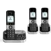 Image de Téléphone Alcatel F890 Trio Sans Fil Mains Libres Répondeur 200 Contacts Noir Gris