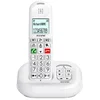 Image de Téléphone Alcatel XL685 sans fil blanc touches larges blocage d'appels