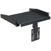 Image de Plateau coulissant Kimex pour armoire rack 19" avec support de moniteur 2U