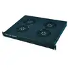 Image de Kit de ventilation Kimex avec 4 ventilateurs pour armoire rack 19" 1U