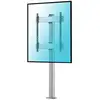 Image de Kimex Support de sol à visser pour TV 60"-100" Mode vertical VESA 800 x 600 Max. 150Kg