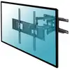 Image de Kimex Support mural pivotant/inclinable pour TV 37"-80" VESA 600x400 Max 40Kg